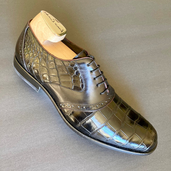 Mexican alligator shoes on sale